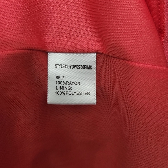 Arula women's mini dress orange size C 3X  baby doll summer vacation - Picture 6 of 7